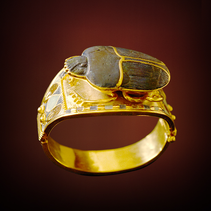 BRACELET WITH SCARAB