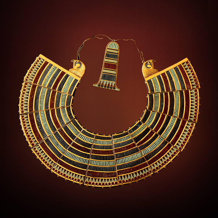 FALCON-HEADED BROAD COLLAR