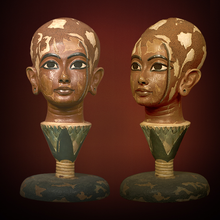 THE HEAD ON THE LOTUS