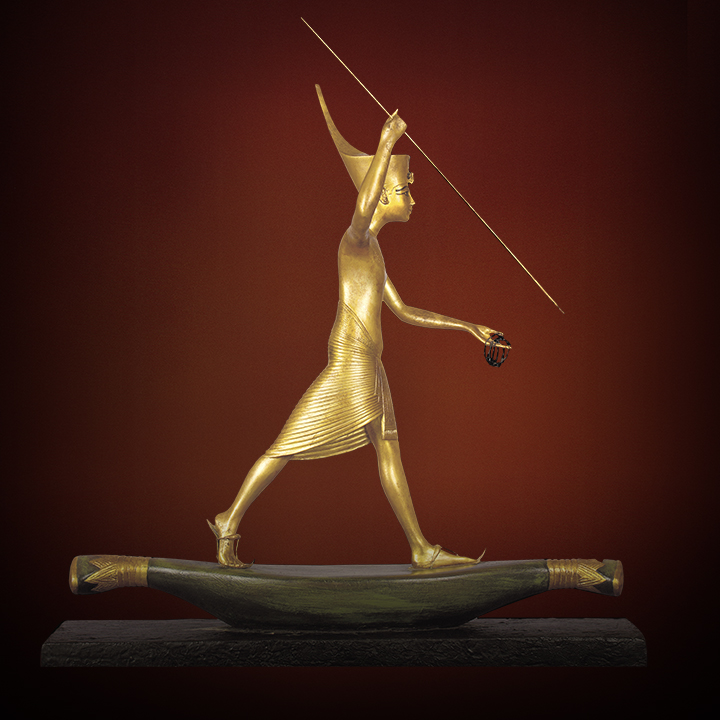 THE KING AS HARPOONER