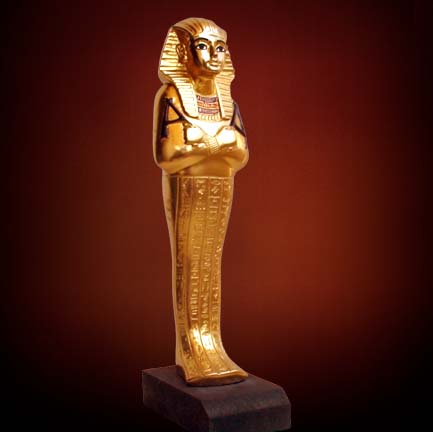 Tutankhamun mini Ushabti form statue
