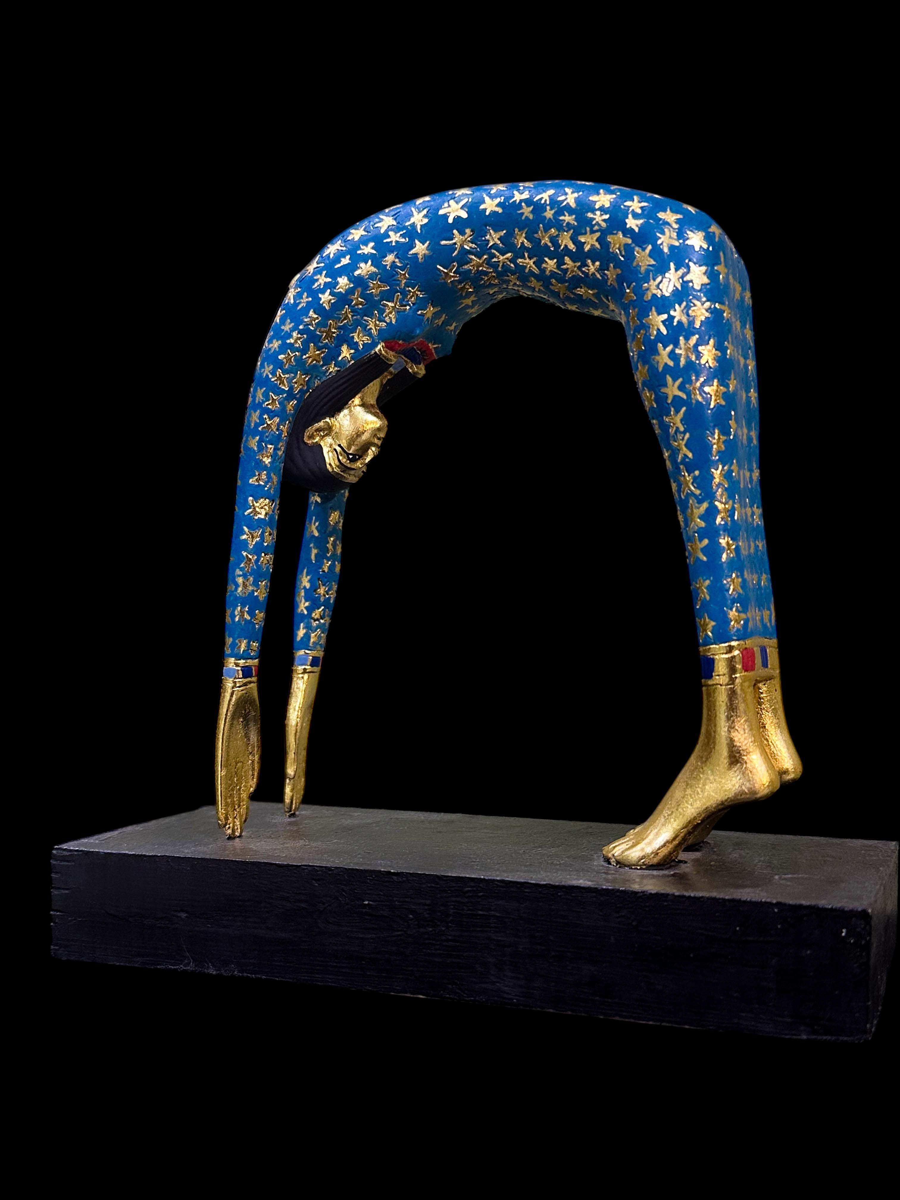 Goddess Nut statue made in Egypt, The Goddess of the sky Nut , Moon Goddess.